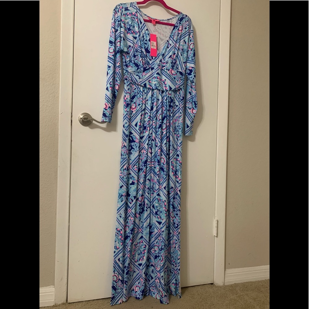 -Lilly Pulitzer maxi dress